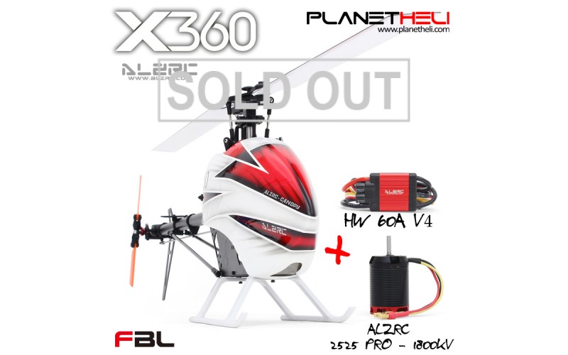 ALZRC - Devil X360 FBL COMBO RC Helicopter
